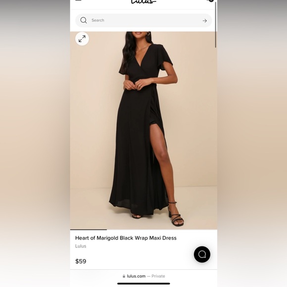 Black Lulu’s Dress - Picture 2 of 5